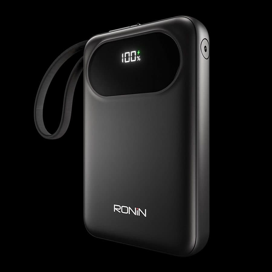Ronin Pulse R-4065 10000mAh Power Bank – Digital Display Portable Charger